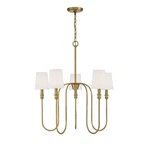 Light Large Chandelier-natural Brass Finish 2583-BEL-4642014 Bailey Street. Fixed Price $256.95.