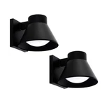 Ume 2 Pack Led Outdoor Wall Fixtures, Black Front Porch Lights Mount. Fixed Price $53.58.