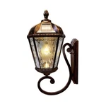 Gama Sonic Solar Outdoor Wall Light, Royal Bulb Exterior Sconce Lamp, Brushed.... Fixed Price $231.20.