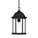 Acclaim Lighting Madison 8" Hanging Light, Matte Black - 5186BK. Fixed Price $106.00.