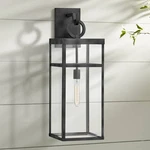 Hinkley Porter 29" High Aged Zinc Outdoor Wall Light. Fixed Price $649.00.