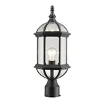 Z-lite 563PHM-BK Post Light, Black, New. Fixed Price $49.99.