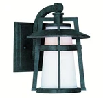 Maxim 3532SWAE Calistoga 10" Outdoor Satin White Glass Wall Mount Adobe. Fixed Price $130.00.