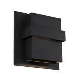 Used Modern Forms WS-W30511-BK PANDORA-28W Led Outdoor Wall Mount In. Fixed Price $427.55.