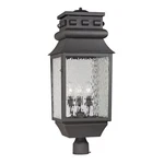 47062-3 Elk Lighting Forged Lancaster Outdoor Post Lamp Charcoal. Fixed Price $475.00.