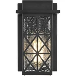 Elegant Lighting OD361W9BK Wildey 8.5 Inch Black Outdoor Wall Sconce. Fixed Price $84.00.