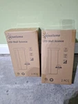 Wiselume Black 18/20/22W 14IN Outdoor Wall Light Fixtures, IP65 Waterproof,. Fixed Price $80.00.