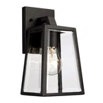 Trans Globe Obsidian 10" Light Outdoor Wall Lantern, Black/clear - 50210BK. Fixed Price $66.50.