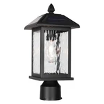 Solar Outdoor Post Light Fixture Dusk To Dawn Modern Exterior Pillar Lant. Fixed Price $82.57.