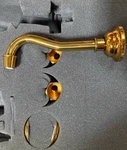 Newport Brass 3-1031/034 Wall Mount Bathroom Faucet Aged. Fixed Price $349.50.