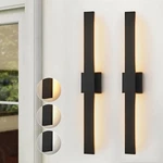 Upgraded 2-PACK 47IN Black Long Modern Led Outdoor Wall Lights 3000K 4000K 50.... Fixed Price $260.58.