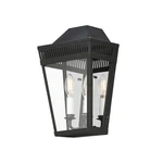 Maxim 30593CL Oxford 2 Light 14" Tall Outdoor Wall Sconce - Black. Fixed Price $187.20.