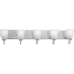 Progress Lighting P2713 Gather 5 Bathroom Vanity - Chrome. Fixed Price $169.99.