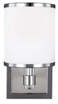 Feiss Prospect Park Light 5 Inch Vanity, Satin Nickel And Chrome, VS23301SN/CH. Fixed Price $71.97.