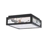 Hawthorne 13" Wide Led Outdoor Flush Mount Ceiling Fixturemodel: FM-W33113-BK. Fixed Price $279.99.