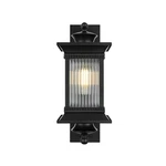 Elegant Lighting Collins Outdoor Sconce, Black - OD316W19BK. Fixed Price $118.00.