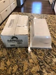 2-SUNSET Lighting 1-LIGHT Outdoor Flush Mount Clear Lens. Fixed Price $29.95.
