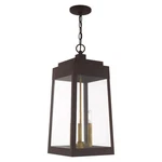 Livex Oslo 3 Light Outdoor Pendant Lantern, Bronze 20860-07. Fixed Price $899.96.