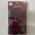 Home Accents Holiday Landscape Light Lens 4-PACK Red Indoor Outdoor. Fixed Price $18.55.