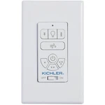 Kichler Ac Standard Limited Function Wall Remote Control, White - 370145. Fixed Price $44.99.