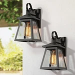 Classy Leaves Black Outdoor Wall Light, Modern Farmhouse, Sconce. Fixed Price $48.47.