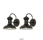 Jameson 1-LIGHT Oil Rubbed Bronze Outdoor Wall Lantern Sconce (2-PACK). Fixed Price $64.99.