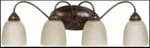 Sea Gull Lighting 44319-710 Bath Vanity Cafe Tint Glass Shades Burnt Sienna. Fixed Price $34.19.