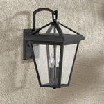 Hinkley Alford Place 14" High Museum Black Outdoor Lantern Wall Light. Fixed Price $269.00.
