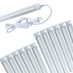 4FT 12 Pack Led Shop T8 Linkable Ceiling Tube Fixture 24W Daylight Clear. Fixed Price $79.99.