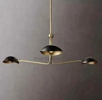 Mid Century Italian Stilnovo Chandelier Brass Sputnik Ceiling Light Lamp Fixture. Fixed Price $315.21.