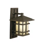 Kichler 9130AGZ Cross Creek 1-LIGHT 15.75" Large Outdoor Wall In Aged Bronze. Fixed Price $444.99.