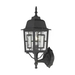 Nuvo 60/3489 - Banyan 17" Outdoor Wall Lantern Black W/ Clear Water Glass. Fixed Price $63.99.
