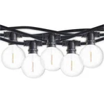 Bulbrite Outdoor/indoor 14 Ft. Plug-in G16 Led Black String Light W/ 10 Sockets. Fixed Price $15.99.