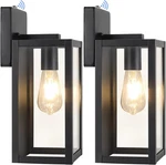 Light Your Porch Night - Pack Dusk To Dawn Wall Lanterns 12IN. Fixed Price $89.99.