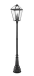 Z-lite 579PHXLXR-564P Talbot Light 117" Tall Outdoor Single Black. Fixed Price $1467.10.