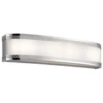 Kichler Contessa 4 Light Chrome Led Bath Wall Orig $507. Fixed Price $119.99.