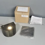 Luminii Band Led Exterior Wall Sconce Bronze BA1130KNFBZND Tested Works. Fixed Price $149.97.