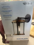 Kichler Barrington -light 13-IN Distressed Black Outdoor Wall 0759418. Fixed Price $89.99.