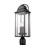Generation Lighting Wellsworth 3-LIGHT Outdoor Antique Bronze Lamp Post. Fixed Price $349.95.