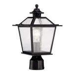 Acclaim Lighting Salem 1 Post Mount, Matte Black - 9707BK. Fixed Price $60.00.