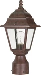 Nuvo Lighting 60/547 Postlantern With Clear Glass, Bronze/dark. Fixed Price $63.15.