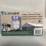 Canarm Ceiling/wall Barn Light With Cage - 120V, Model# BL04CWG. Fixed Price $15.00.
