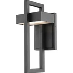 Z-lite 566S-BK-LED Luttrel 11.75 Inch Black Outdoor Wall Light. Fixed Price $162.00.
