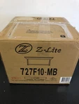 Z-lite Sonna 2 Light 11" Flush Mount Ceiling Fixture W/ Seedy Glass Matte Blac. Fixed Price $96.99.