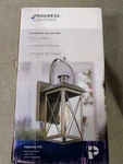 Progress Lighting Woodcliff 1-LIGHT 15 In. Weathered Brass Outdoor Wall Lantern. Fixed Price $59.00.
