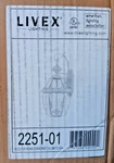 Livex Lighting 2251-01 Monterey Outdoor Antique Brass Finish Solid Br.... Fixed Price $129.83.