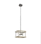 Kichler Barrett 14 2-LIGHT Distressed Antique Gray/brushed Nickel Ceiling. Fixed Price $98.00.