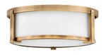 Hinkley Lighting 3241 Lowell 13"W Flush Mount Drum - Bronze. Fixed Price $259.00.