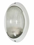 Nuvo 60-526 Large Oval Caged Die Cast Bulkhead Light. Fixed Price $59.99.