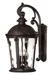 Hinkley Lighting 1899BK 25.75"H 4 Lantern Outdoor Wall - Black. Fixed Price $879.00.